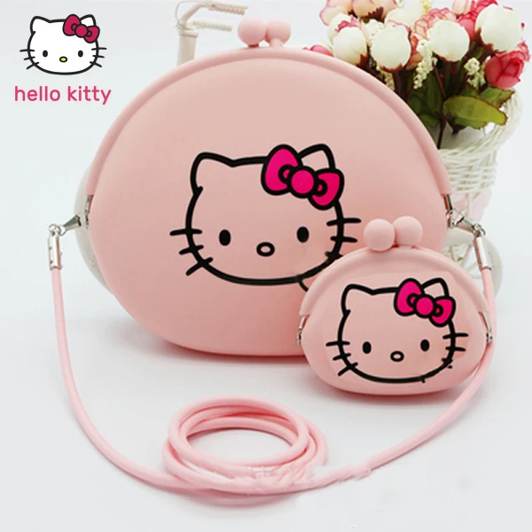Силиконовая детская мультяшная сумка Hello Kitty Летняя женская сумка через плечо
Силиконовая детская мультяшная сумка Hello Kitty Летняя женская сумка через плечо
