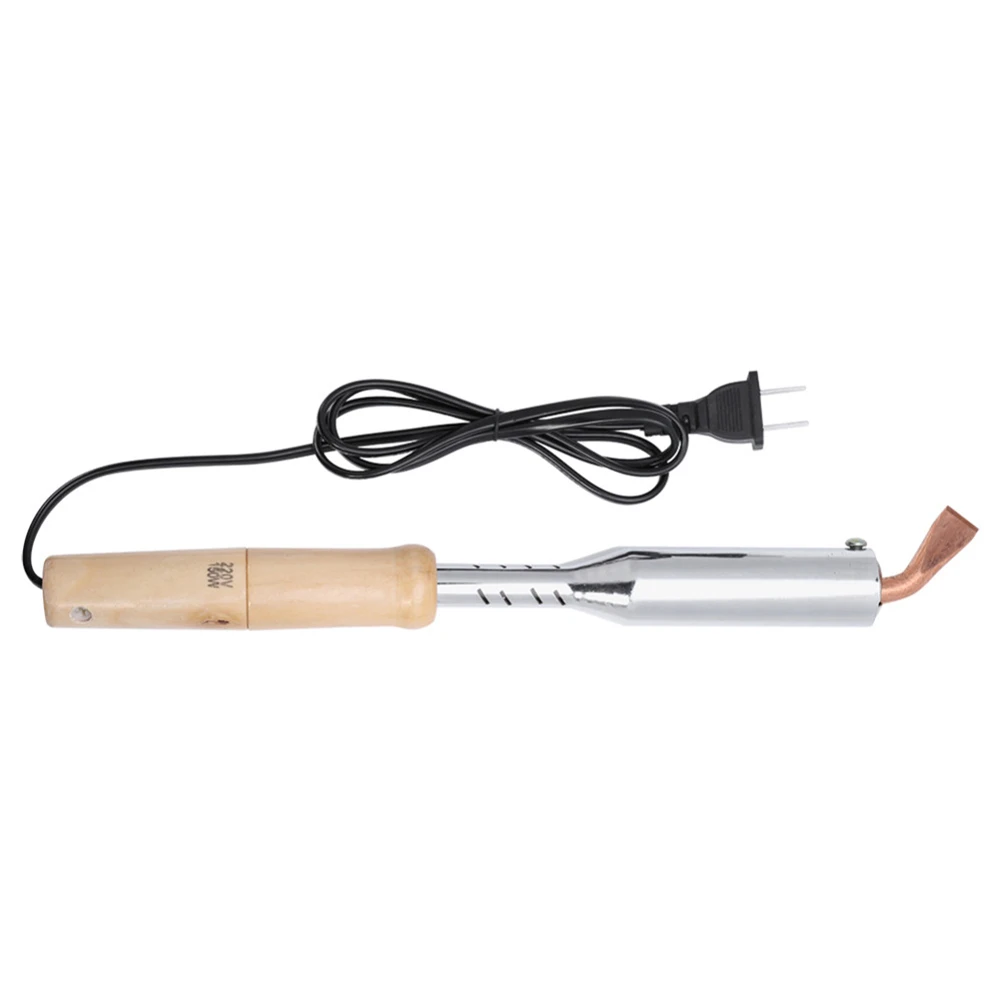 220V Electric Soldering Iron With Wood Handle External Heat 150W 12.8inch Length Soldering Chisel Tip US Plug Welding Tools
220V Electric Soldering Iron With Wood Handle External Heat 150W 12.8inch Length Soldering Chisel Tip US Plug Welding Tools