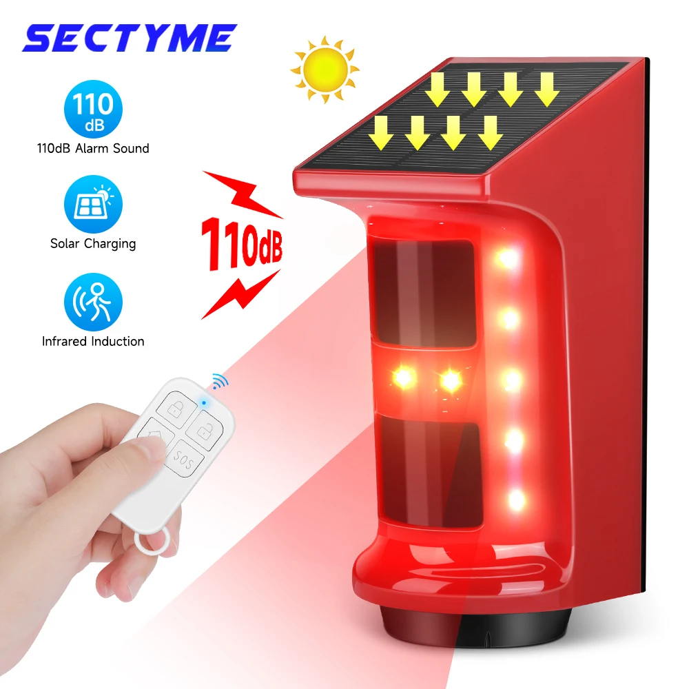 Внешняя Солнечная инфракрасная сигнализация Sectyme, дБ 
Внешняя Солнечная инфракрасная сигнализация Sectyme, дБ