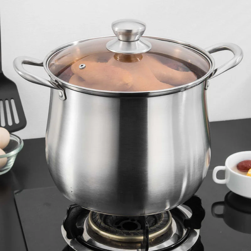 7L 5.5L 9L Household 304 Stainless Steel Soup Extra-high with Double Bottom Thick Stew Cookware Kitchen s Hot Pot
7L 5.5L 9L Household 304 Stainless Steel Soup Extra-high with Double Bottom Thick Stew Cookware Kitchen s Hot Pot