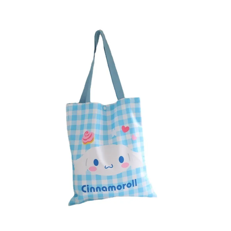 Cartoon Anime Kawaii Large Capacity Plaid My Melody Kuromi Portable Canvas Student Portable Tutorial Shoulder Bag
Cartoon Anime Kawaii Large Capacity Plaid My Melody Kuromi Portable Canvas Student Portable Tutorial Shoulder Bag