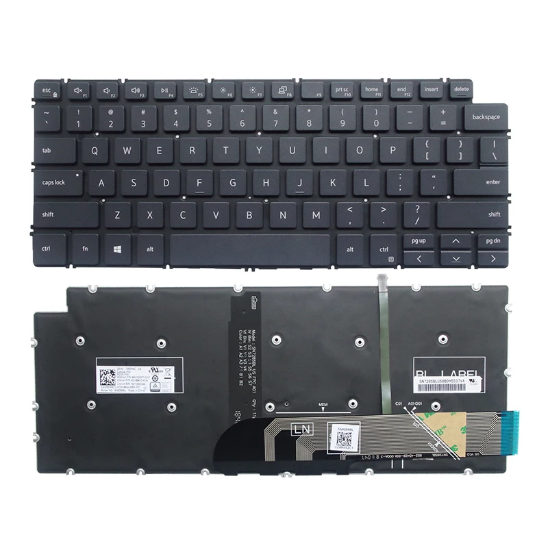 New Laptop US Keyboard for Dell Inspiron 13- 5390 5391 7391 14- 5490 5491 7491 5498 7490 5493 English Keyboard Backlight
New Laptop US Keyboard for Dell Inspiron 13- 5390 5391 7391 14- 5490 5491 7491 5498 7490 5493 English Keyboard Backlight