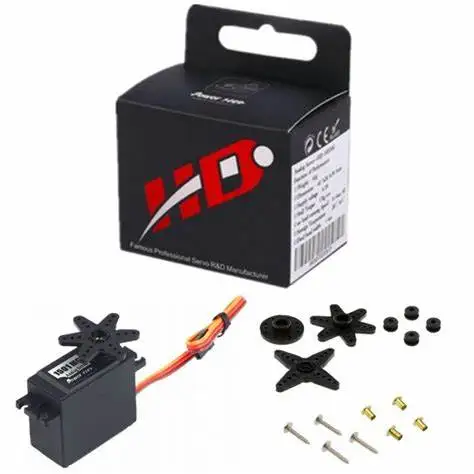 Мощность HD-6001HB 1501 6 7/17 кг Стандартный сервопривод для спортивных автомобилей