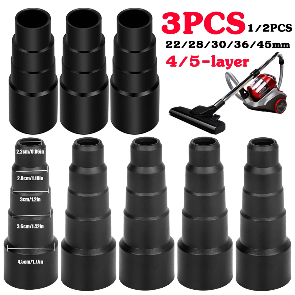 1-3pcs Universal Vacuum Cleaner Hose Adapter Converter 4-layer/5-layer Vacuum Cleaner 25mm 30mm 34mm 35mm Connector Accessories
1-3pcs Universal Vacuum Cleaner Hose Adapter Converter 4-layer/5-layer Vacuum Cleaner 25mm 30mm 34mm 35mm Connector Accessories
