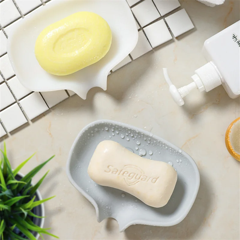 Bathroom Sink Silicone Soap Rack Creative Drainable Anti-slip Soap Storage Drainage Soaps Holder Multifunctional Storage Rack
Bathroom Sink Silicone Soap Rack Creative Drainable Anti-slip Soap Storage Drainage Soaps Holder Multifunctional Storage Rack