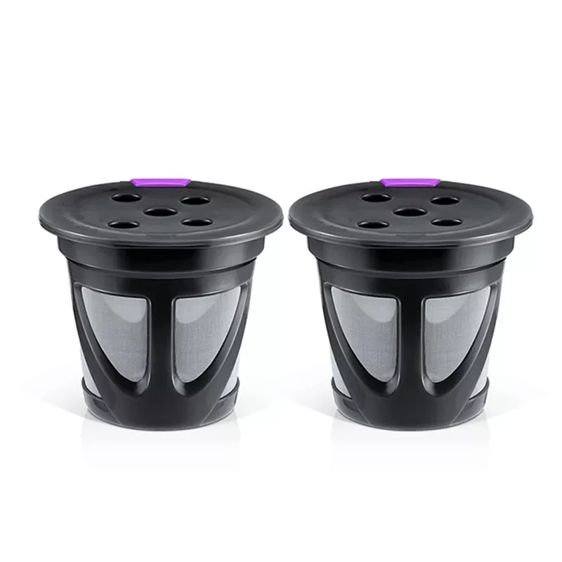 2PCS Reusable K Cup Compatible With For Single Serve Coffee Maker Refillable K Cups Coffee Filters
2PCS Reusable K Cup Compatible With For Single Serve Coffee Maker Refillable K Cups Coffee Filters