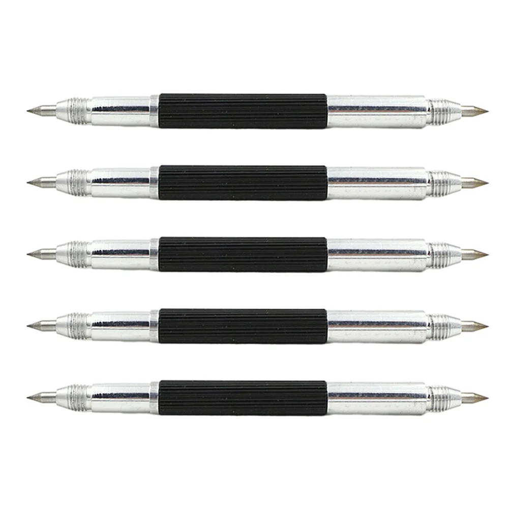 Tool Scriber Pen Black+Silver Double Ended Scribe Marker Scriber Scribing Pen Steel Tip Tungsten Carbide 13.7cm
Tool Scriber Pen Black+Silver Double Ended Scribe Marker Scriber Scribing Pen Steel Tip Tungsten Carbide 13.7cm