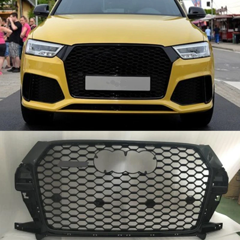 Front Racing Grill Black Frame Sport Honeycomb Engine Grids Car Accessories For Audi Q3 2016-2018 Not Fit RSQ3
Front Racing Grill Black Frame Sport Honeycomb Engine Grids Car Accessories For Audi Q3 2016-2018 Not Fit RSQ3