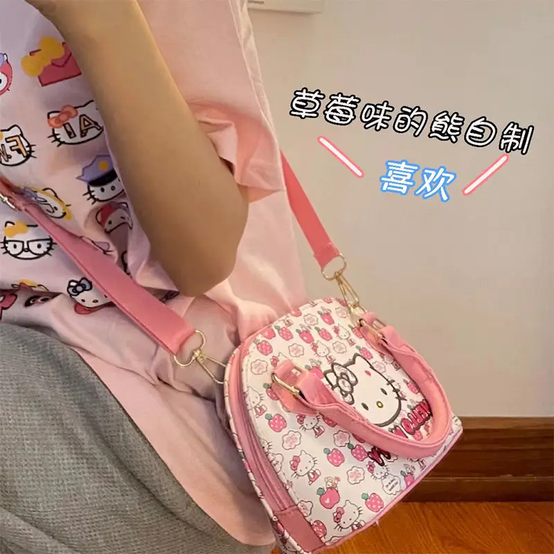Sanrio Hellokitty Kawaii новая сумка через плечо для девушек студенток японская Мягкая Милая вместительная ручная сумка через плечо
Sanrio Hellokitty Kawaii новая сумка через плечо для девушек студенток японская Мягкая Милая вместительная ручная сумка через плечо