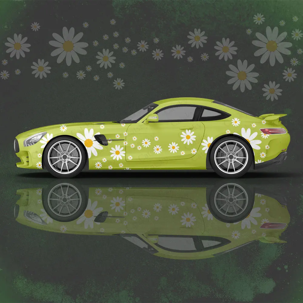 Cute Daisy Printing Women Car Vinyl Wrap Protect Sticker Car Full Body Decal Creative Appearance Modification Decorative Sticker
Cute Daisy Printing Women Car Vinyl Wrap Protect Sticker Car Full Body Decal Creative Appearance Modification Decorative Sticker