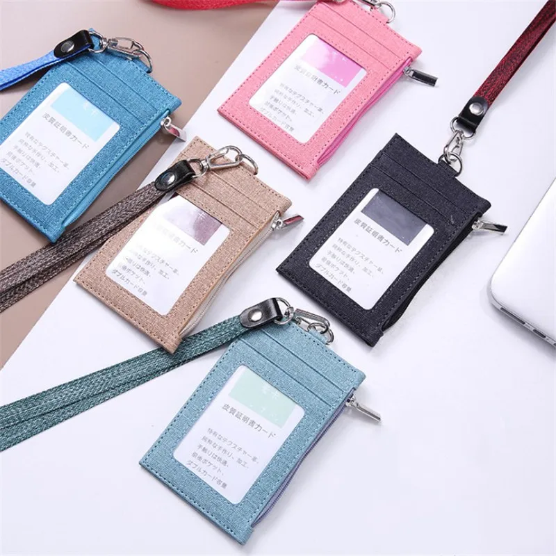 Business Card Holders for Women Men ID Badge Holder Fashion Pu Cards Cover Worker Identity Case with Lanyard
Business Card Holders for Women Men ID Badge Holder Fashion Pu Cards Cover Worker Identity Case with Lanyard