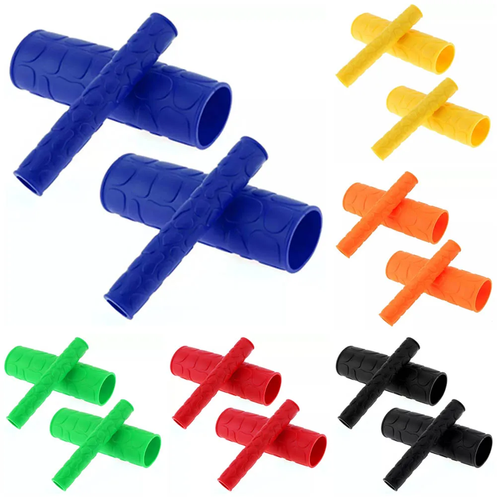 2 Pairs Motorcycle E-Bike Bycycle Handlebar Grip Brake Handle Silicone Sleeve Moped Refit Accessories Grip Cover Anti Skid
2 Pairs Motorcycle E-Bike Bycycle Handlebar Grip Brake Handle Silicone Sleeve Moped Refit Accessories Grip Cover Anti Skid
