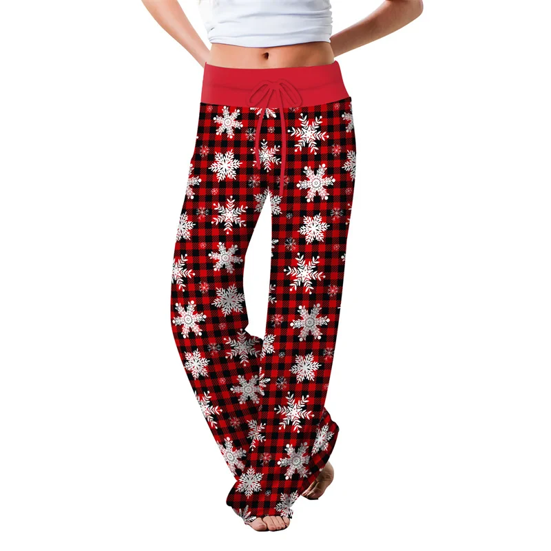 Christmas Sleep Bottom Women Cotton Full Length Pant Home Pajamas Soft Slip Summer Pants Casual Drawstring Sexy Plaid Big Size
Christmas Sleep Bottom Women Cotton Full Length Pant Home Pajamas Soft Slip Summer Pants Casual Drawstring Sexy Plaid Big Size