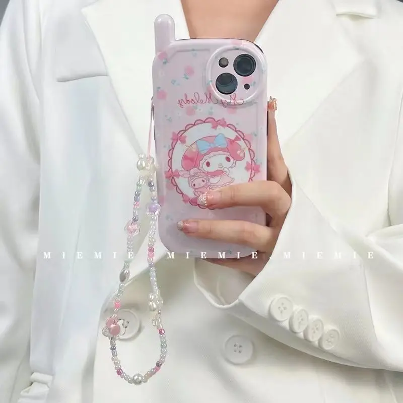 Hello Kitty Melody Silicone Soft Case for iPhone11 12 13 Pro Max 13 Pro X XS MAX XR Cartoon Beads Lanyard Lens Protection Cover
Hello Kitty Melody Silicone Soft Case for iPhone11 12 13 Pro Max 13 Pro X XS MAX XR Cartoon Beads Lanyard Lens Protection Cover