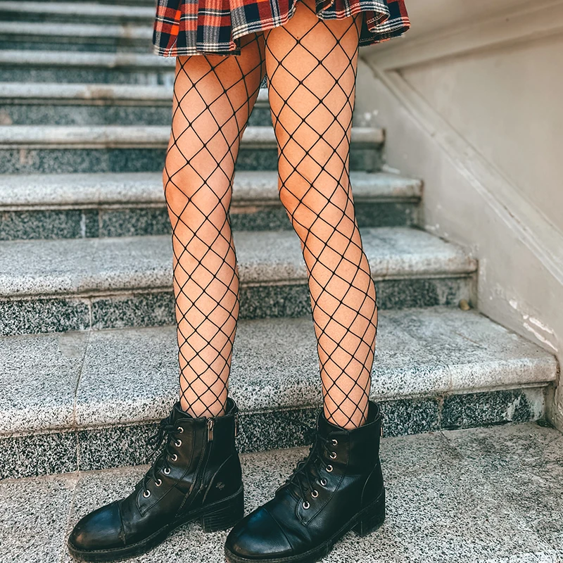 Women Sexy Pantyhose Mesh Fishnet Nylon Tights Long Body Stockings Jacquard Step Foot Fashion Seam Lingerie Ladies Black Hosiery
Women Sexy Pantyhose Mesh Fishnet Nylon Tights Long Body Stockings Jacquard Step Foot Fashion Seam Lingerie Ladies Black Hosiery
