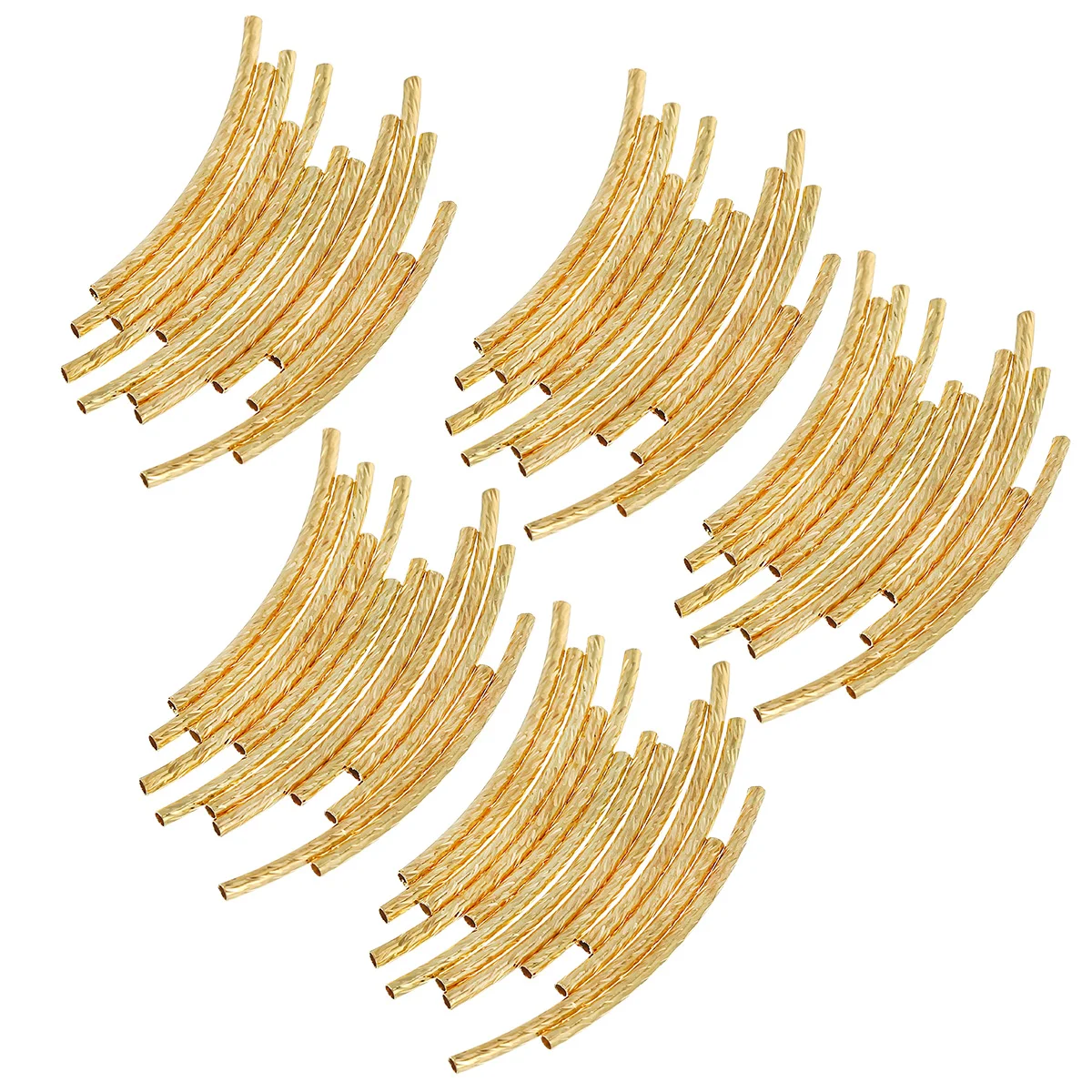Beads Tube Jewelry Spacer Making Noodle Curved Spacers Bead Bracelet Copper Necklace Metal Charms Diy Connector Loose
Beads Tube Jewelry Spacer Making Noodle Curved Spacers Bead Bracelet Copper Necklace Metal Charms Diy Connector Loose