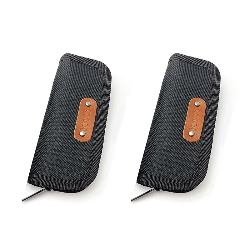 

2pcs/lot Folding Knife Universal Nylon Storage Bag Oxford Sheath With Zipper Swiss Army Knives Pliers Tool Scabbard Cover Holder
