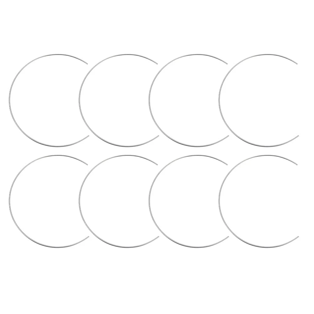 8 Pcs Wreaths Dream Catcher Iron Circle Metal Rings For Windbell Half Material Making Frame Macrame Supplies Hoops Crafts
8 Pcs Wreaths Dream Catcher Iron Circle Metal Rings For Windbell Half Material Making Frame Macrame Supplies Hoops Crafts