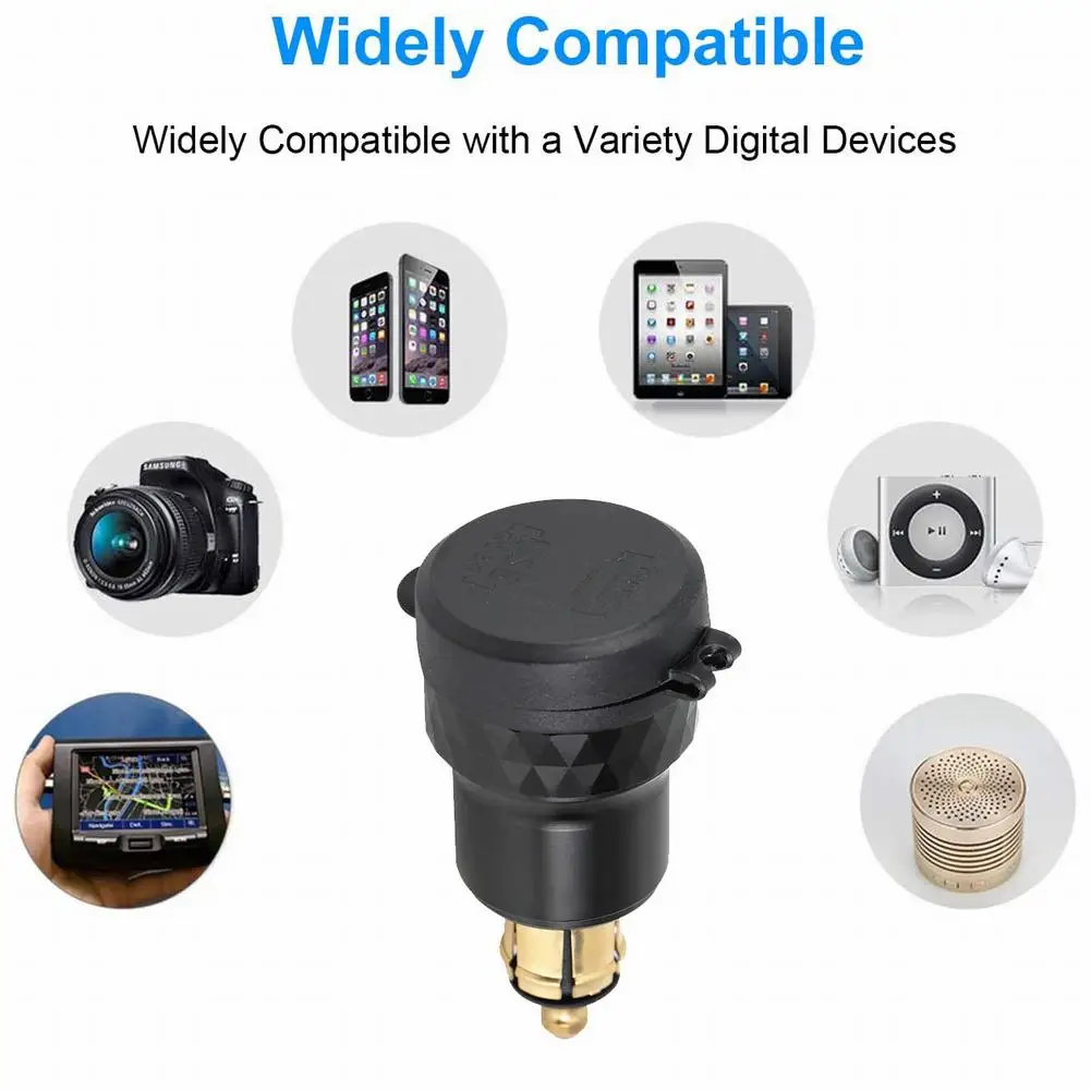 Charger Adapter Durable F650 F700 F800 For BMW Ducati For Hella 12V-24V Motorcycle Black CNC Car DIN Socket Dual
Charger Adapter Durable F650 F700 F800 For BMW Ducati For Hella 12V-24V Motorcycle Black CNC Car DIN Socket Dual