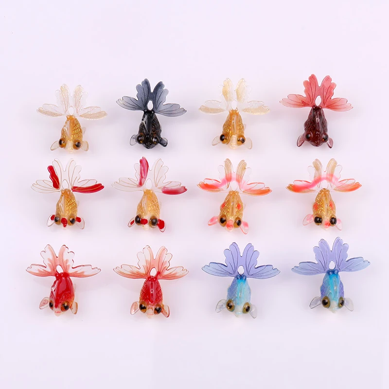 4pcs/Lot Colorful Goldfish Resin Fashion Earrings Keychain Necklace Charms for Jewelry Making Handmade DIY Accessories Wholesale
4pcs/Lot Colorful Goldfish Resin Fashion Earrings Keychain Necklace Charms for Jewelry Making Handmade DIY Accessories Wholesale