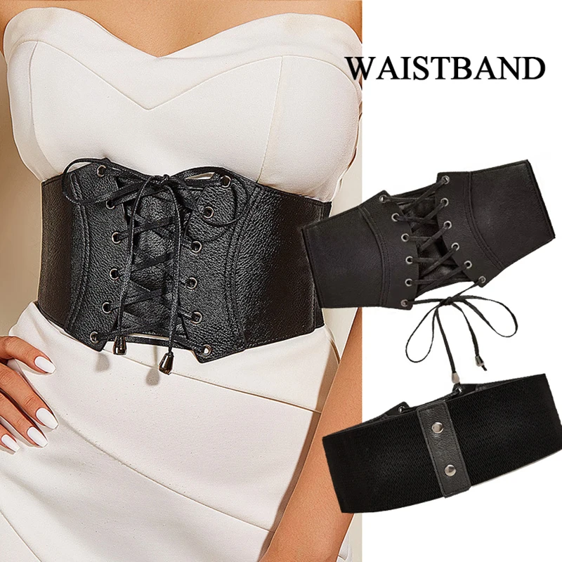 1PC Retro Dark Punk Elastic Wide Belt For Women Luxury Brand Designer Waist Strap Female Dress Skirt Coat Decorative Girdle
1PC Retro Dark Punk Elastic Wide Belt For Women Luxury Brand Designer Waist Strap Female Dress Skirt Coat Decorative Girdle