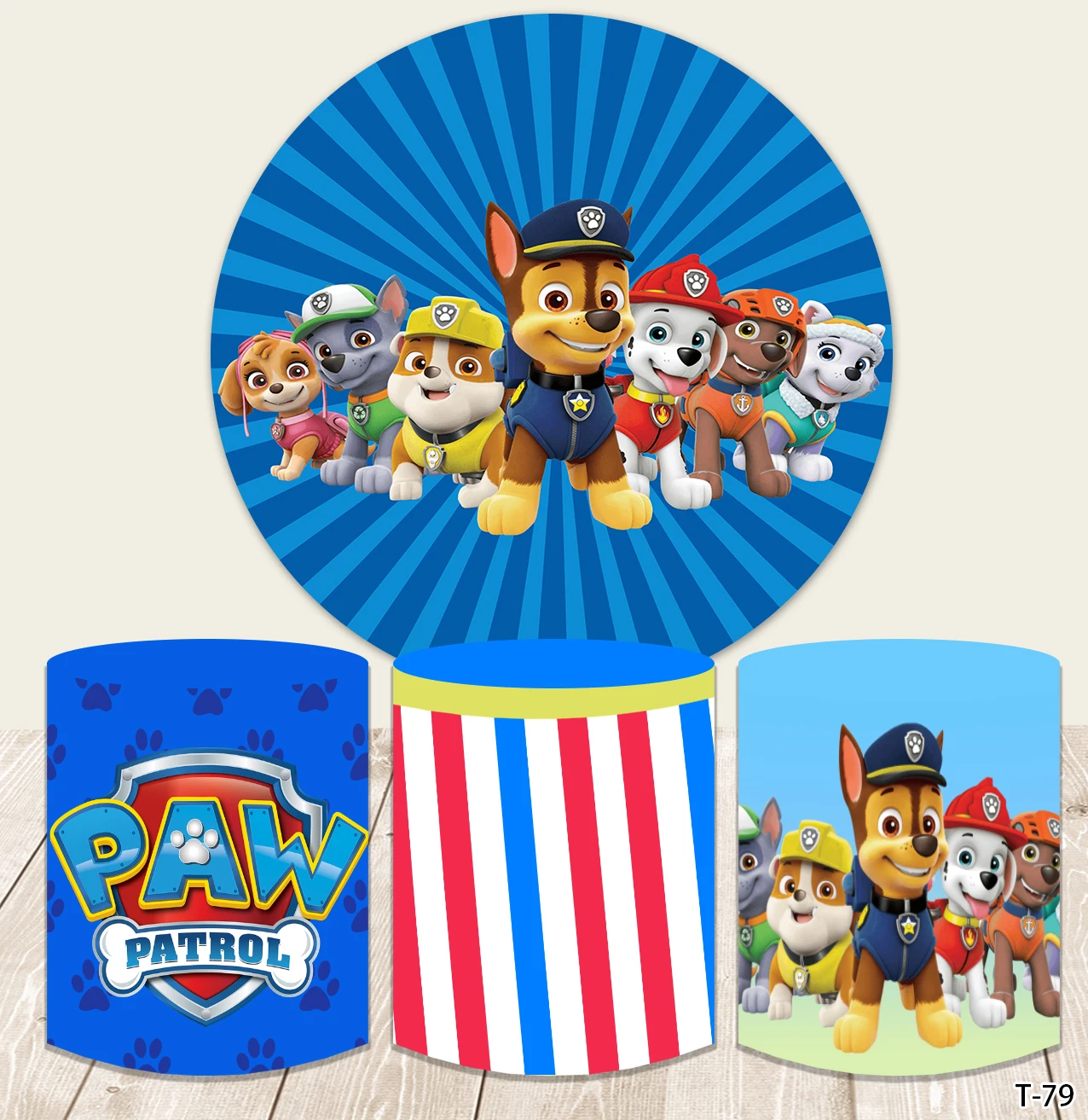 Paw Patrol Dog Fabric Banner Photography Round Circle Background Kids Birthday Photozone Backdrops Party Decorations Cylinders
Paw Patrol Dog Fabric Banner Photography Round Circle Background Kids Birthday Photozone Backdrops Party Decorations Cylinders