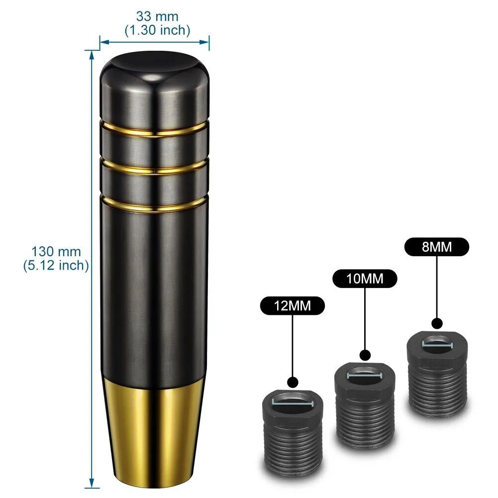 Gear Shift Knob Adapter Aluminum Alloy Automatic Car Gear Stick Manual Shift Knob Shifter Lever Universal Brand New
Gear Shift Knob Adapter Aluminum Alloy Automatic Car Gear Stick Manual Shift Knob Shifter Lever Universal Brand New