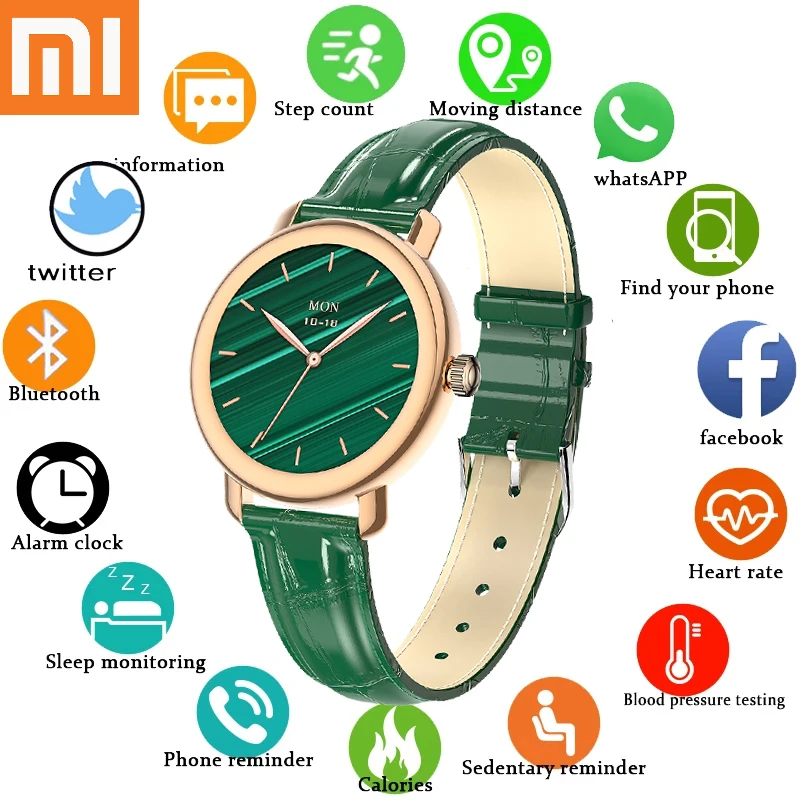 XIAOMI Fashion Ladies Smart Watch Women IP67 Waterproof Fitness Tracker Smart Bracelet For Android Ios Sport Woman Smartwatch
XIAOMI Fashion Ladies Smart Watch Women IP67 Waterproof Fitness Tracker Smart Bracelet For Android Ios Sport Woman Smartwatch