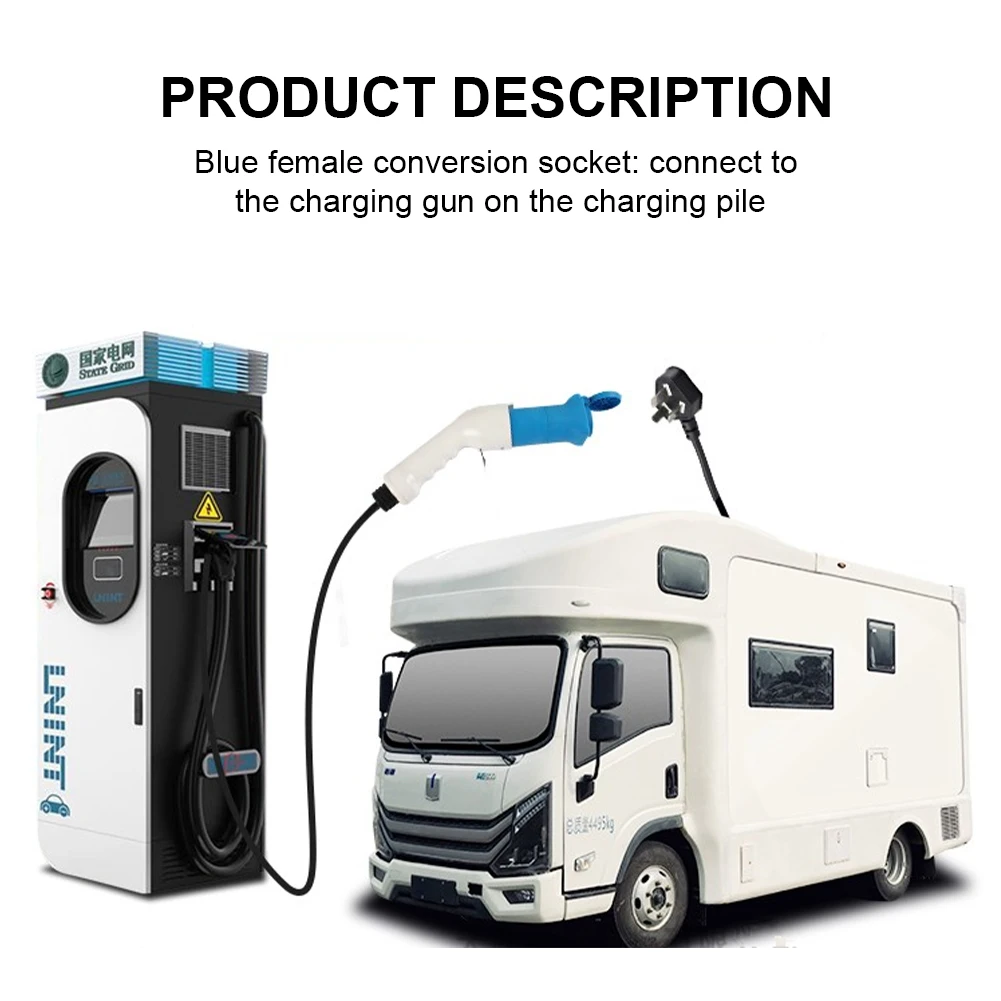 220V EV Charging Station Conversion Plug Adapter Power Supply Socket AC Charging Station For Scooter RV Electric Vehicles
220V EV Charging Station Conversion Plug Adapter Power Supply Socket AC Charging Station For Scooter RV Electric Vehicles