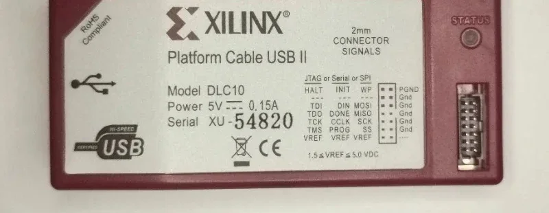 Оригинальная линия загрузки XILINX Platform DLC10 HW-USB-II-G симулятор горения