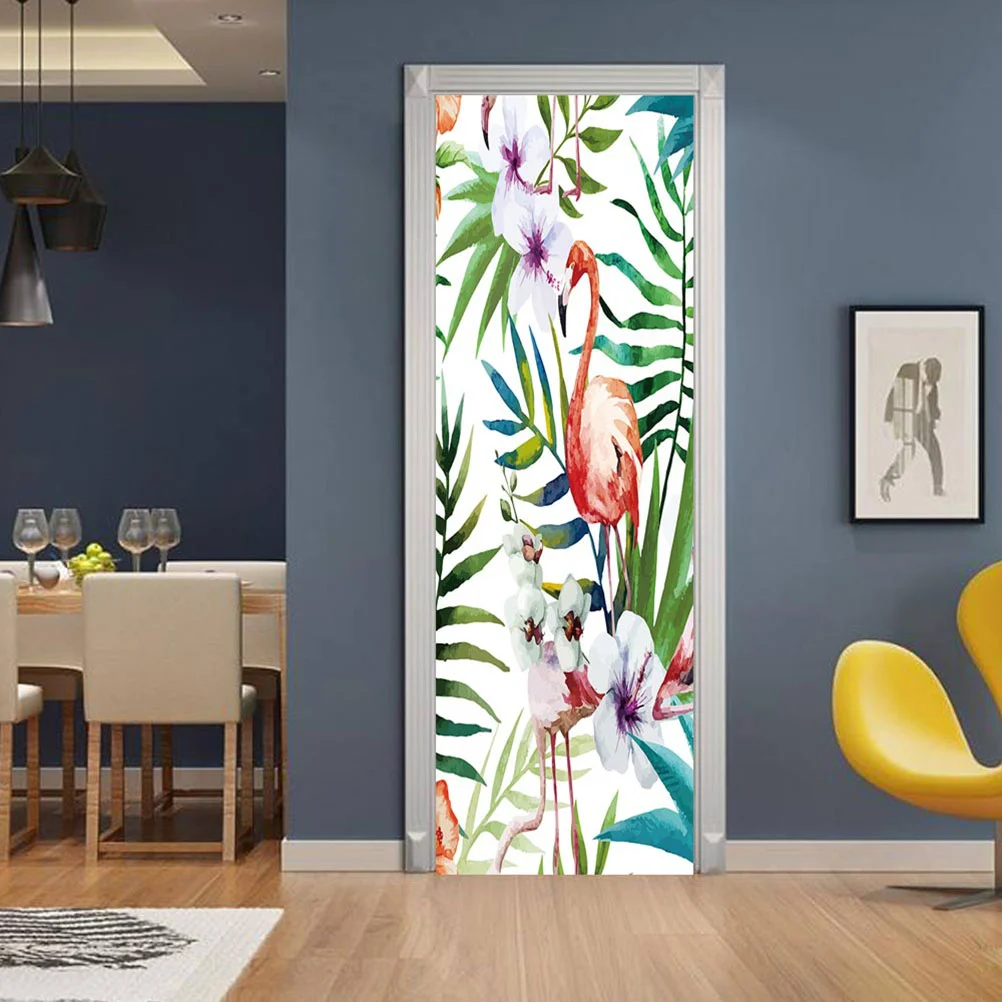 2 Pcs 3D Door Wallpaper Mural Creative Wall Stickers Self-Adhesive Paper Decoration Three-dimensional
2 Pcs 3D Door Wallpaper Mural Creative Wall Stickers Self-Adhesive Paper Decoration Three-dimensional