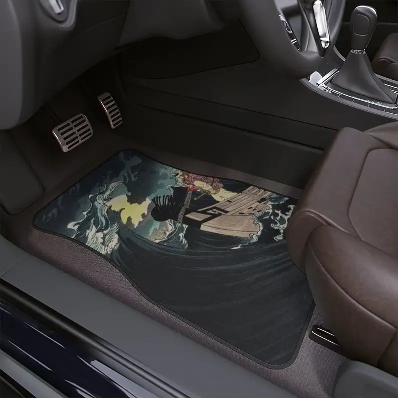 The great wave off kanagawa car floor mat, vaporwave, cute car accessories for teens, japanese wave, women, futuristic, samurai,
The great wave off kanagawa car floor mat, vaporwave, cute car accessories for teens, japanese wave, women, futuristic, samurai,