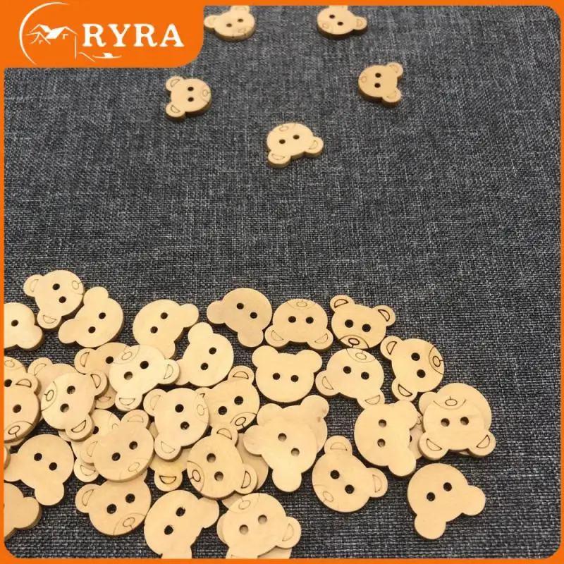 Diy Buttons Simple Wooden Button Easy To Use Wood Cartoon Bear Button Diy Clothing Sewing Supplies Wooden Buttons Durable Diy
Diy Buttons Simple Wooden Button Easy To Use Wood Cartoon Bear Button Diy Clothing Sewing Supplies Wooden Buttons Durable Diy