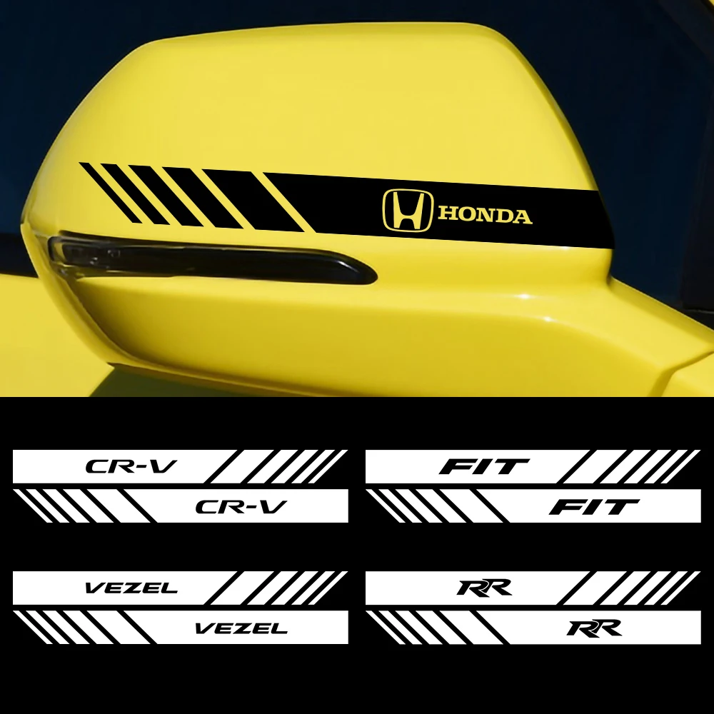 2pcs Car Styling Rearview Mirror Protection Flim Decoration Sticker For Honda Mugen CR-V civic crv accord fit Pilot Type R Si RR
2pcs Car Styling Rearview Mirror Protection Flim Decoration Sticker For Honda Mugen CR-V civic crv accord fit Pilot Type R Si RR