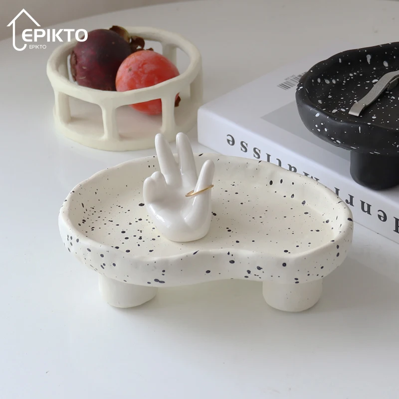 Epikto Splashing Ink Irregular Storage Tray Cake Jewelry Cosmetic Sundries Table Tray Home Decoration Kitchen Accessories Trays
Epikto Splashing Ink Irregular Storage Tray Cake Jewelry Cosmetic Sundries Table Tray Home Decoration Kitchen Accessories Trays