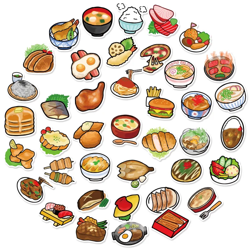 10/40Pcs Delicious Food Hamburg Rice Stickers Suitcase Skateboard Laptop Luggage Phone Cartoon Stickers Decal Kids Gift Toy
10/40Pcs Delicious Food Hamburg Rice Stickers Suitcase Skateboard Laptop Luggage Phone Cartoon Stickers Decal Kids Gift Toy
