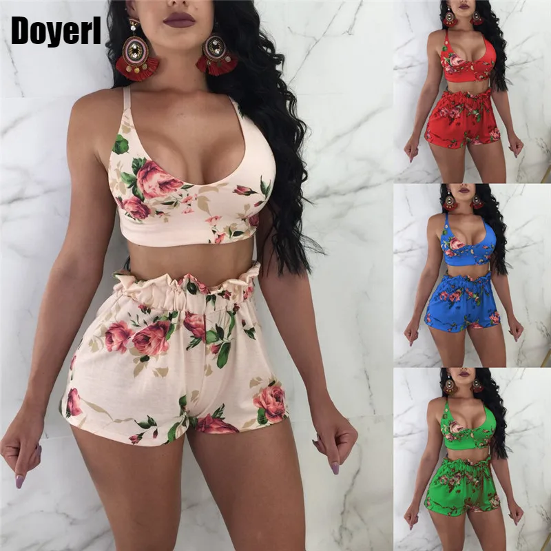 Floral Print Two Piece Set Women 2022 Summer Sexy Bow Back Strap Crop Top and Ruched Shorts Set Party Club Women 2 Piece Outfits
Floral Print Two Piece Set Women 2022 Summer Sexy Bow Back Strap Crop Top and Ruched Shorts Set Party Club Women 2 Piece Outfits