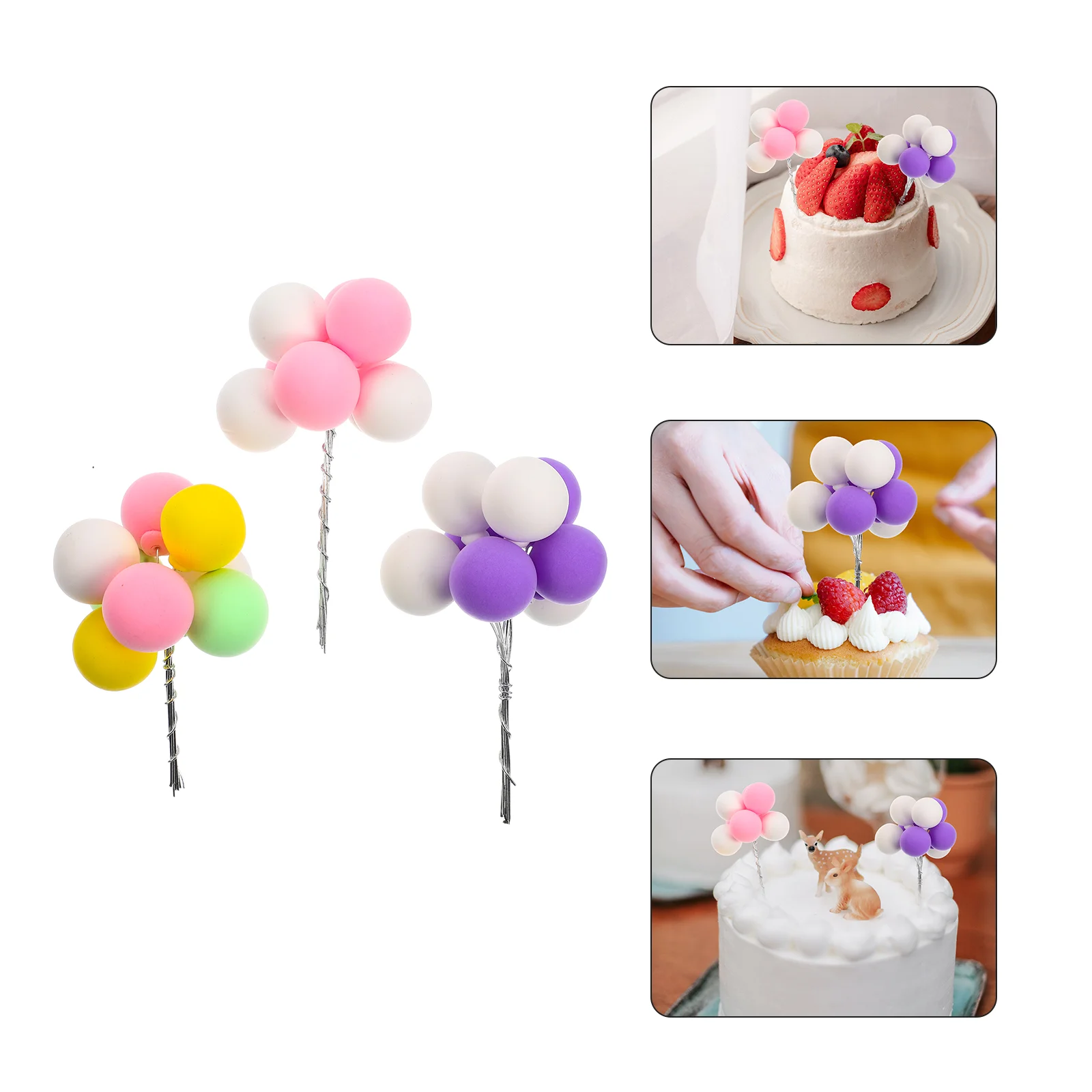 Cake Balloon Picks Balloons Birthday Topper Decoration Toppers Mini Cupcake Decorative Party Baby Dessert Shower
Cake Balloon Picks Balloons Birthday Topper Decoration Toppers Mini Cupcake Decorative Party Baby Dessert Shower
