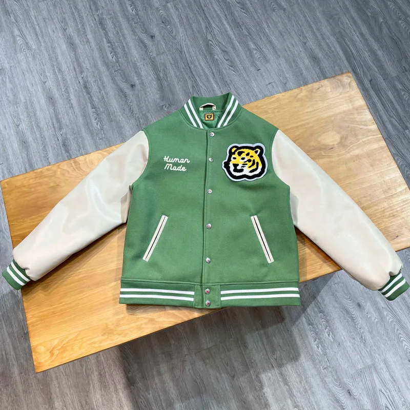 Human Made Varsity Baseball Jacket Men Clothing Women Bomber Coats Winter Harajuku Japanese Racer Streetwear Snowboard Techwear 
Human Made Varsity Baseball Jacket Men Clothing Women Bomber Coats Winter Harajuku Japanese Racer Streetwear Snowboard Techwear