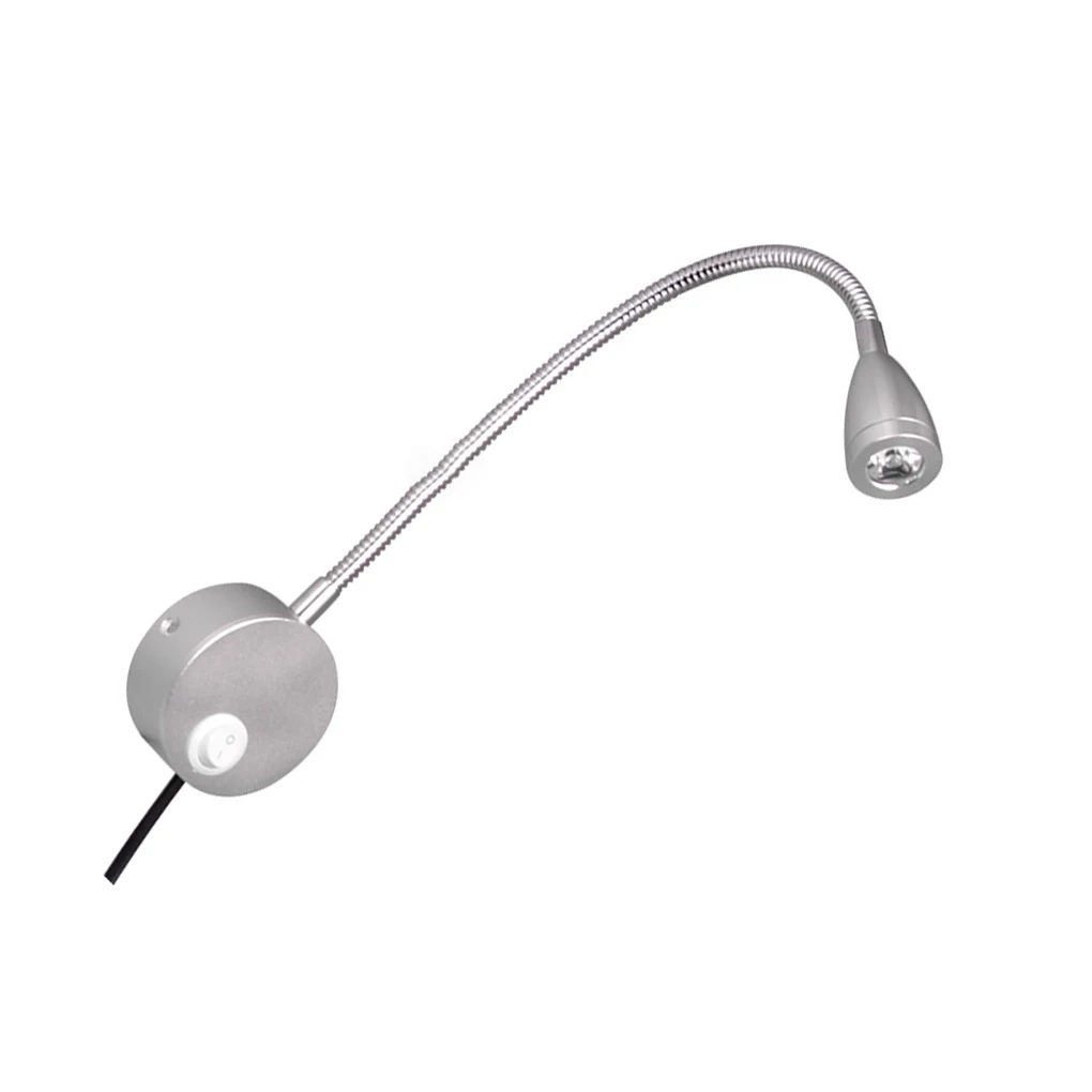 LED Wall Light Exquisite Home Hotel Simple Style Room Lamps Reading Lights EU Plug Bedside Lamp Lighting Device Silver
LED Wall Light Exquisite Home Hotel Simple Style Room Lamps Reading Lights EU Plug Bedside Lamp Lighting Device Silver