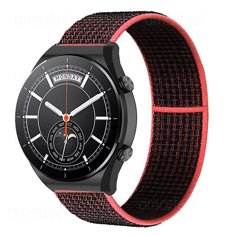 22mm Nylon Loop Bracelet For Xiaomi Watch S1/Active Smart Watch Accessories Wristband For Xiaomi Watch Color/Color 2/Sport Strap
22mm Nylon Loop Bracelet For Xiaomi Watch S1/Active Smart Watch Accessories Wristband For Xiaomi Watch Color/Color 2/Sport Strap