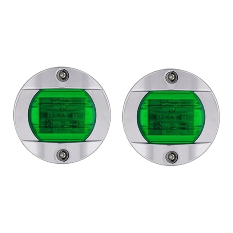 124B Red&Green Boat Lights 12V LED Navigation Boat Light Red Green Sailing Signal 
124B Red&Green Boat Lights 12V LED Navigation Boat Light Red Green Sailing Signal