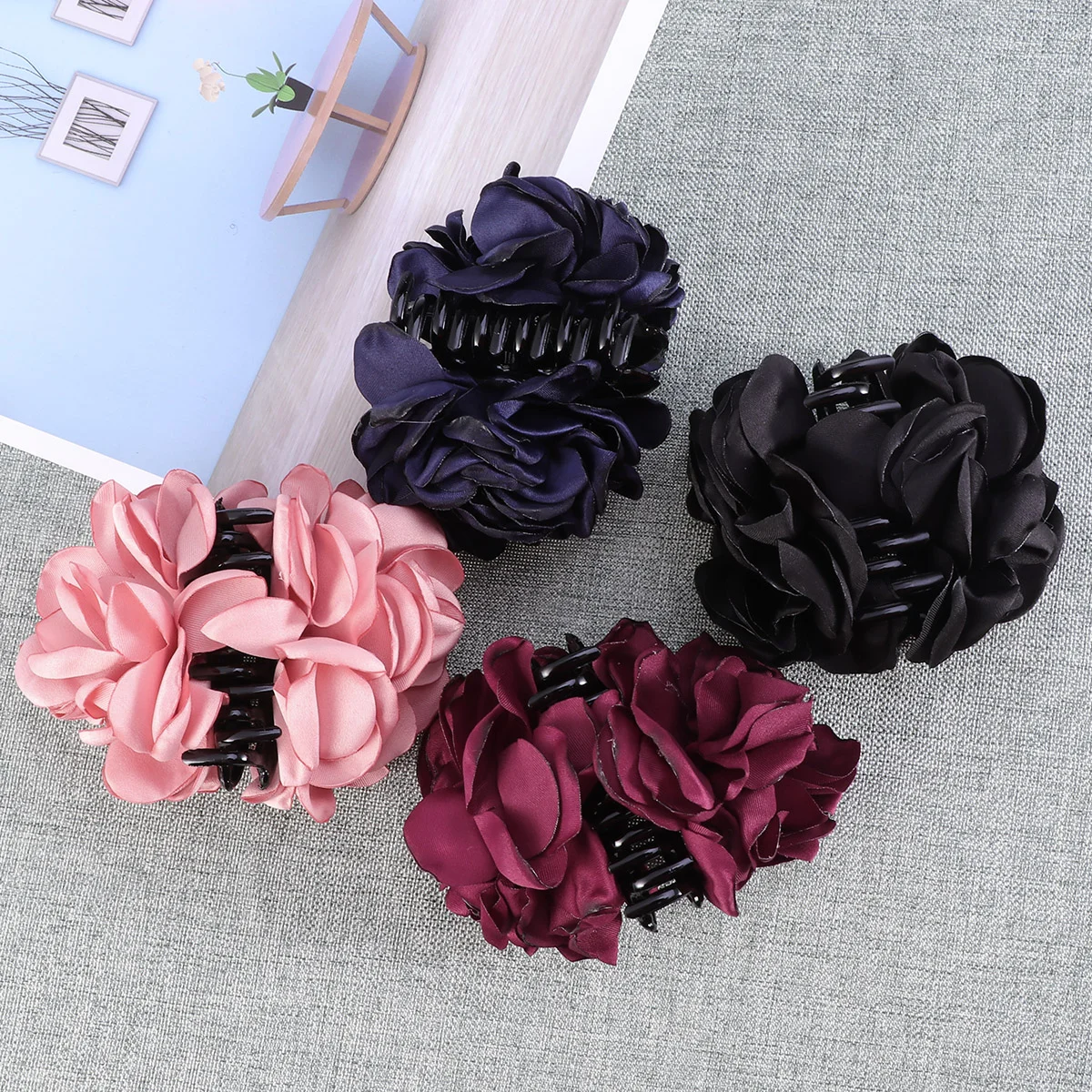 4 Pcs Jaw Clip Hair Korean Hair Clips Women Hair Claws Flower Hair Clip Hair Clip Women Rose Women Hair Claws Banana Hair Clips
4 Pcs Jaw Clip Hair Korean Hair Clips Women Hair Claws Flower Hair Clip Hair Clip Women Rose Women Hair Claws Banana Hair Clips