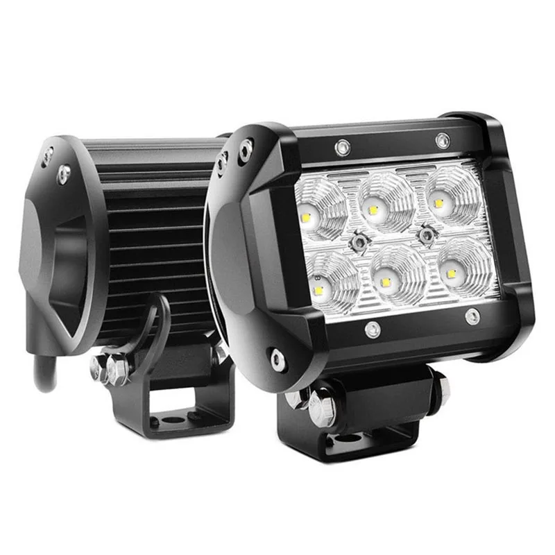 6 beads 18W Car and Motorcycle LED Work Light off-road Vehicle Roof Light Ship Truck Modified External Headlight Spotlight
6 beads 18W Car and Motorcycle LED Work Light off-road Vehicle Roof Light Ship Truck Modified External Headlight Spotlight