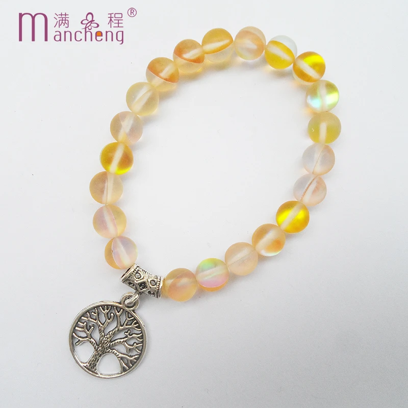 Life Tree Pendant Bracelet yoga Female men Punk Yellow Moonstone luminous Glowing Stone Tree life chain Bracelet Party Gift
Life Tree Pendant Bracelet yoga Female men Punk Yellow Moonstone luminous Glowing Stone Tree life chain Bracelet Party Gift