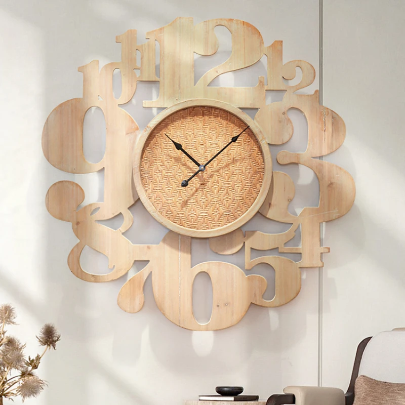 Деревянные декоративные настенные часы для гостиной LBX, Индивидуальные детские входные часы из натуральных бревен 
Деревянные декоративные настенные часы для гостиной LBX, Индивидуальные детские входные часы из натуральных бревен