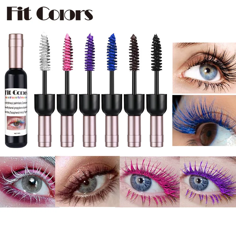 Color Mascara Waterproof Eyelash Extension Fast Dry Thick Curling Blue Purple White Ink Stage Cos Cosmetic
Color Mascara Waterproof Eyelash Extension Fast Dry Thick Curling Blue Purple White Ink Stage Cos Cosmetic