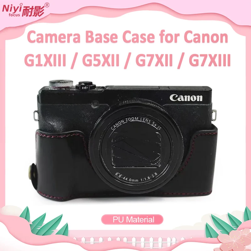 Основа из искусственной кожи для камеры Canon PowerShot G1X Mark III G5X Mark II G7X Mark II G7X Mark III
Основа из искусственной кожи для камеры Canon PowerShot G1X Mark III G5X Mark II G7X Mark II G7X Mark III