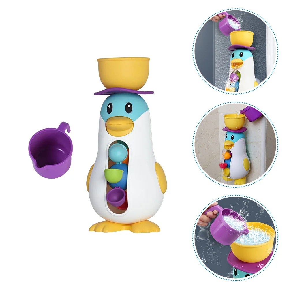 Penguin Windmill Toy Bathtub Children's Toys Sprinkle Water Funny Plaything Spray Plastic Cartoon Sprinkler Shower Baby
Penguin Windmill Toy Bathtub Children's Toys Sprinkle Water Funny Plaything Spray Plastic Cartoon Sprinkler Shower Baby