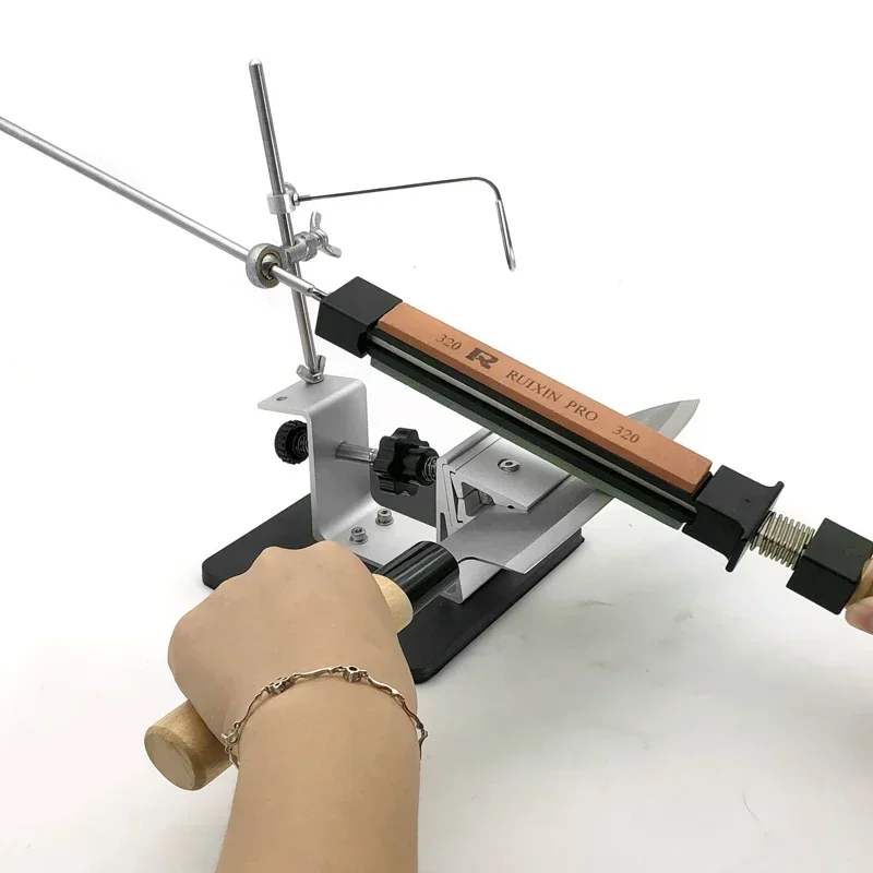 Точилка для ножей ruixin pro точильные камни кухонные инструменты точильный камень